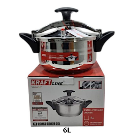 Cocotte Kraft -  6 Litres  en INOX Autocuiseur