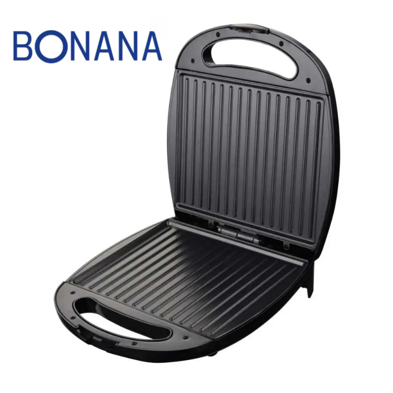 Appareil à Panini et Sandwich – Noir
