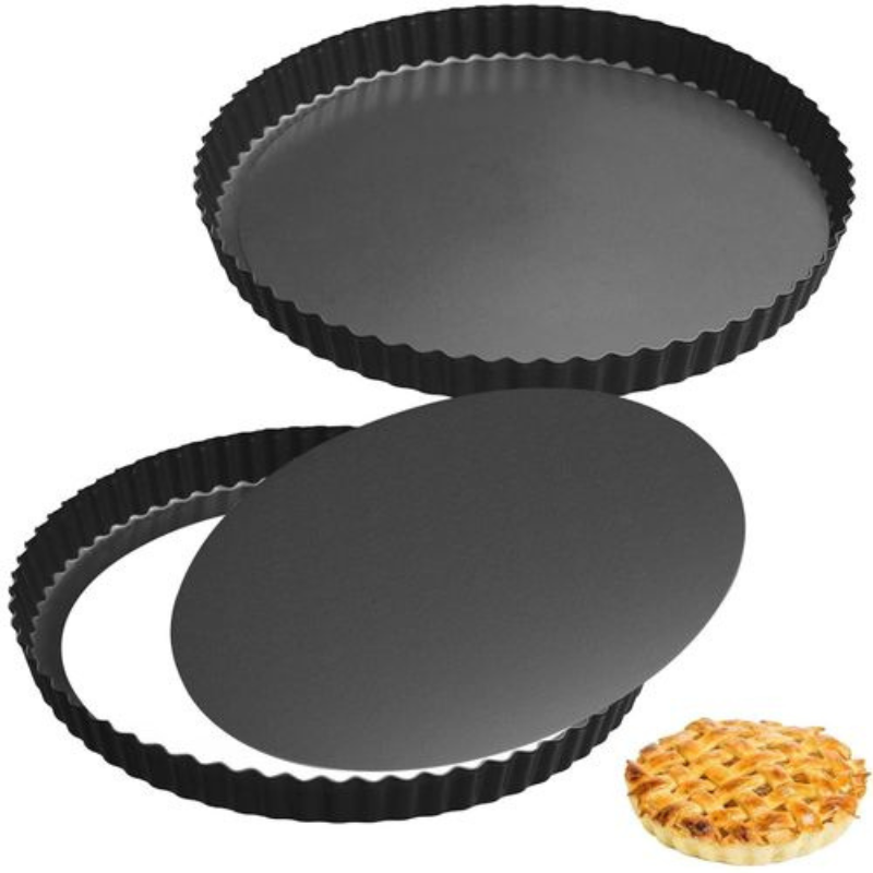 قالب تارت بقاعدة قابلة للإزالة - Moule à tarte à fond amovible