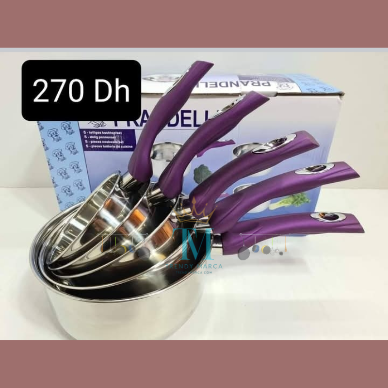طقم كسرولات   Prandelli Casseroles Set