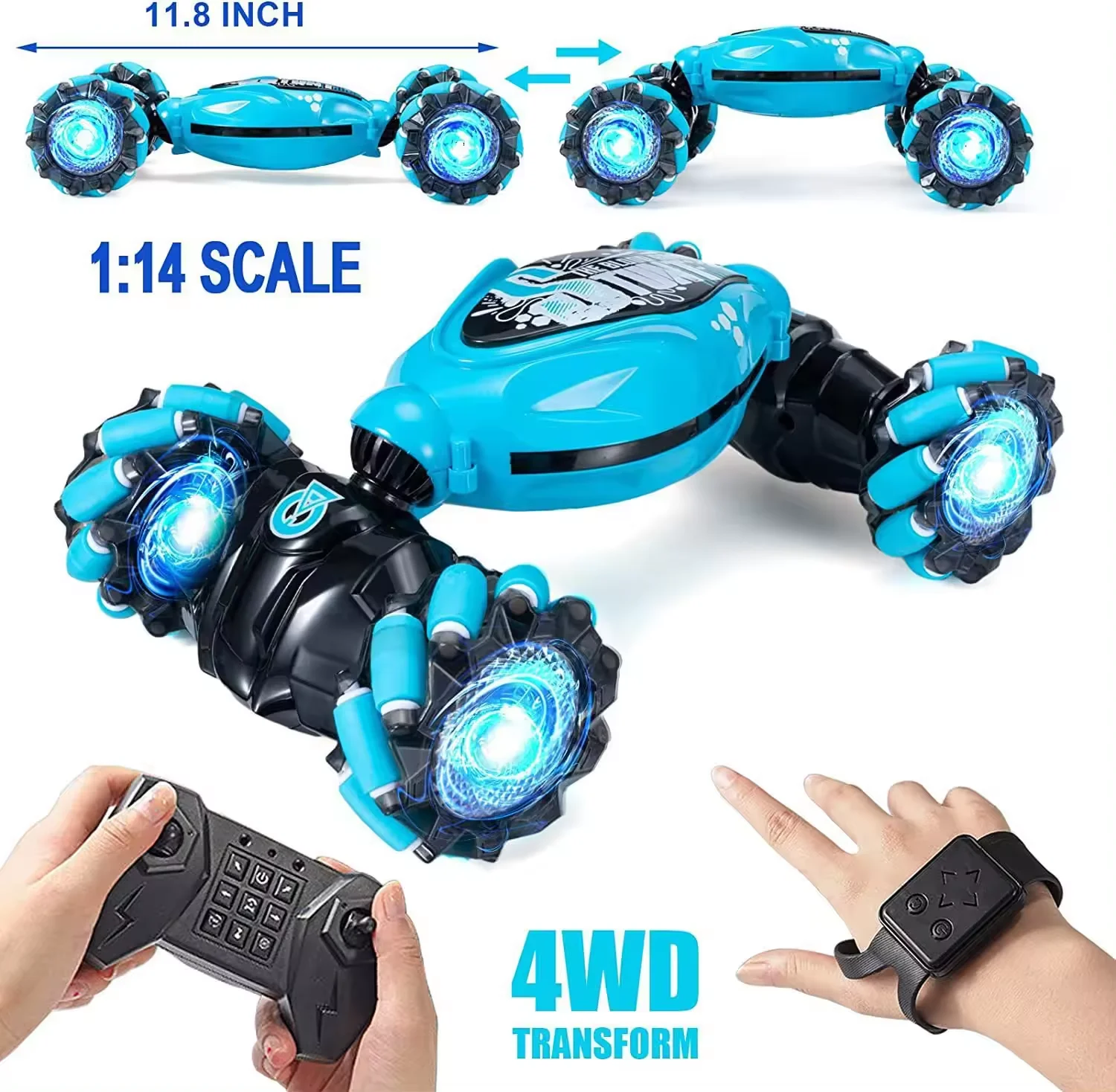 Voiture de télécommandée , Voiture Cascadeuse RC,voiture jouet télécommandée pour enfants et