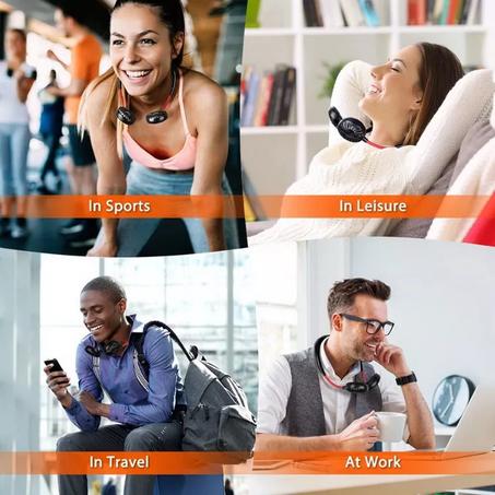 مروحة العنق للتبريد ومقاومة حرارة الصيف وداعا للتعرق