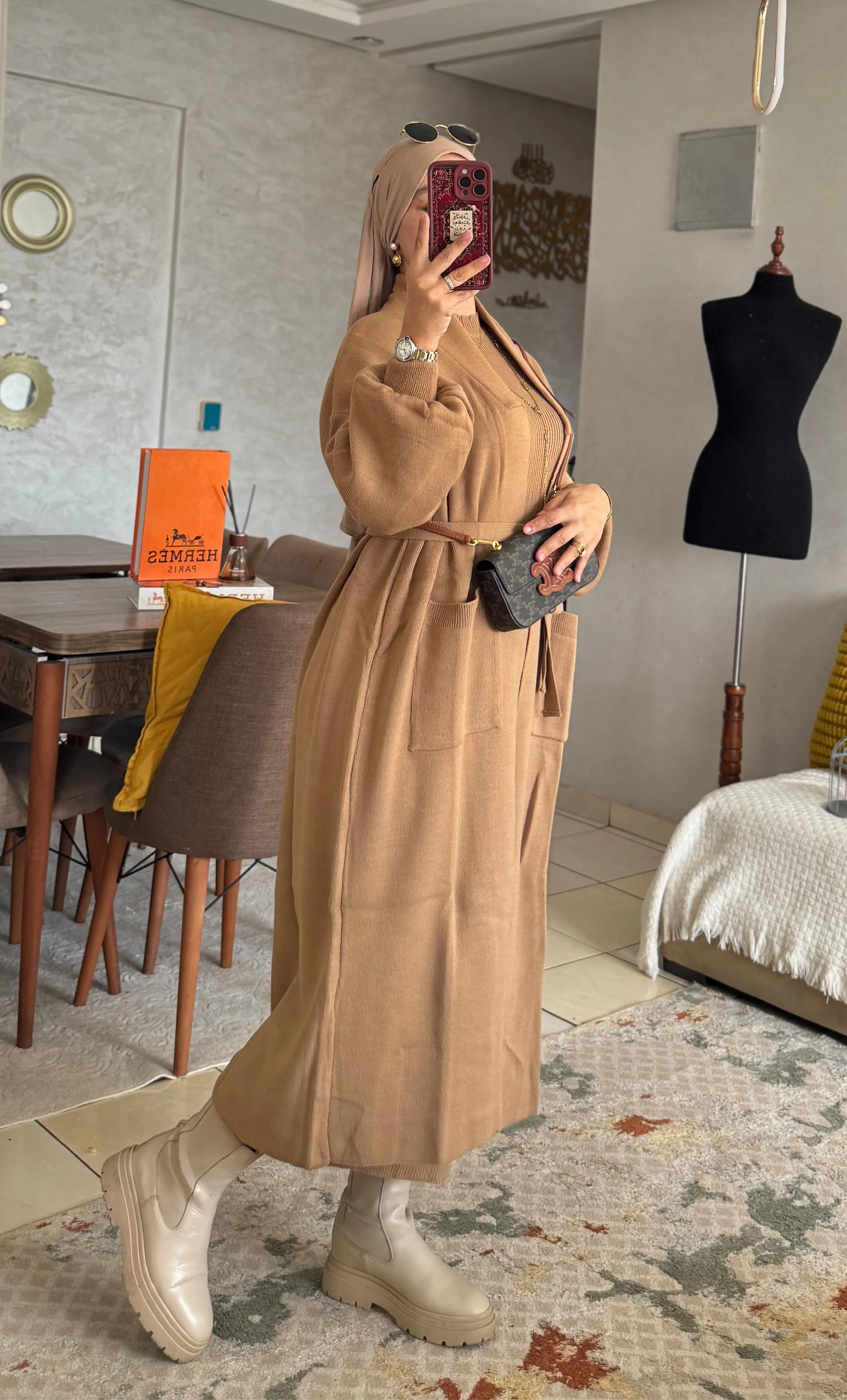 كسوة لونا _  روب مع كيمونو