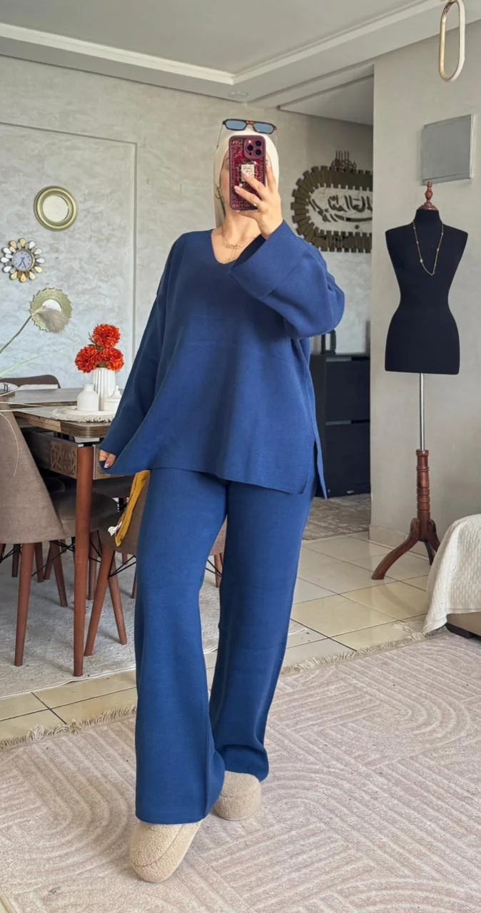 اونصومبل صفاء برقبة مثلثية – سروال