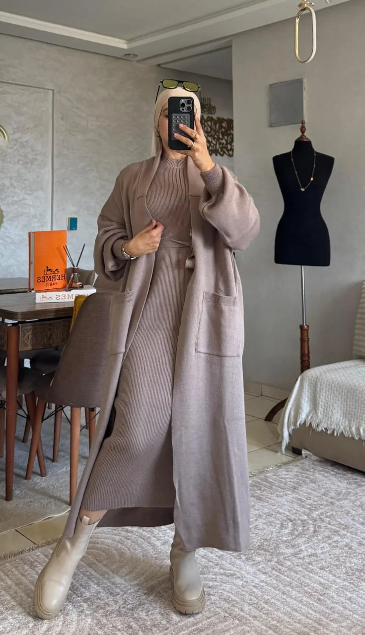 كسوة لونا _  روب مع كيمونو