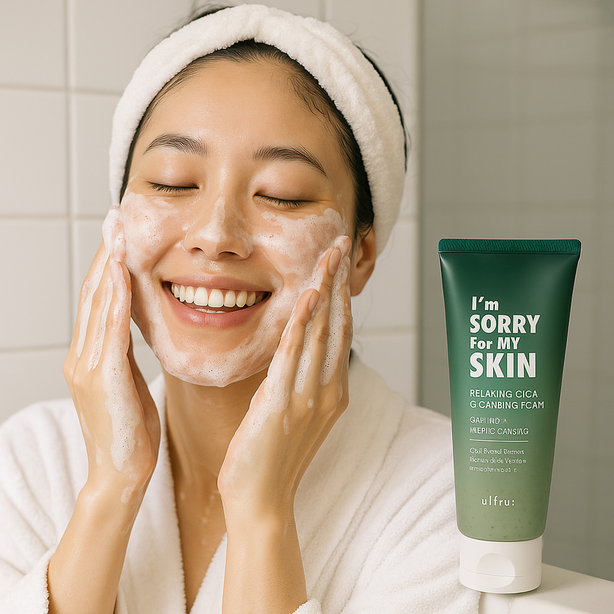 غسول البشرة المهدئ بالسيكا – تنظيف عميق