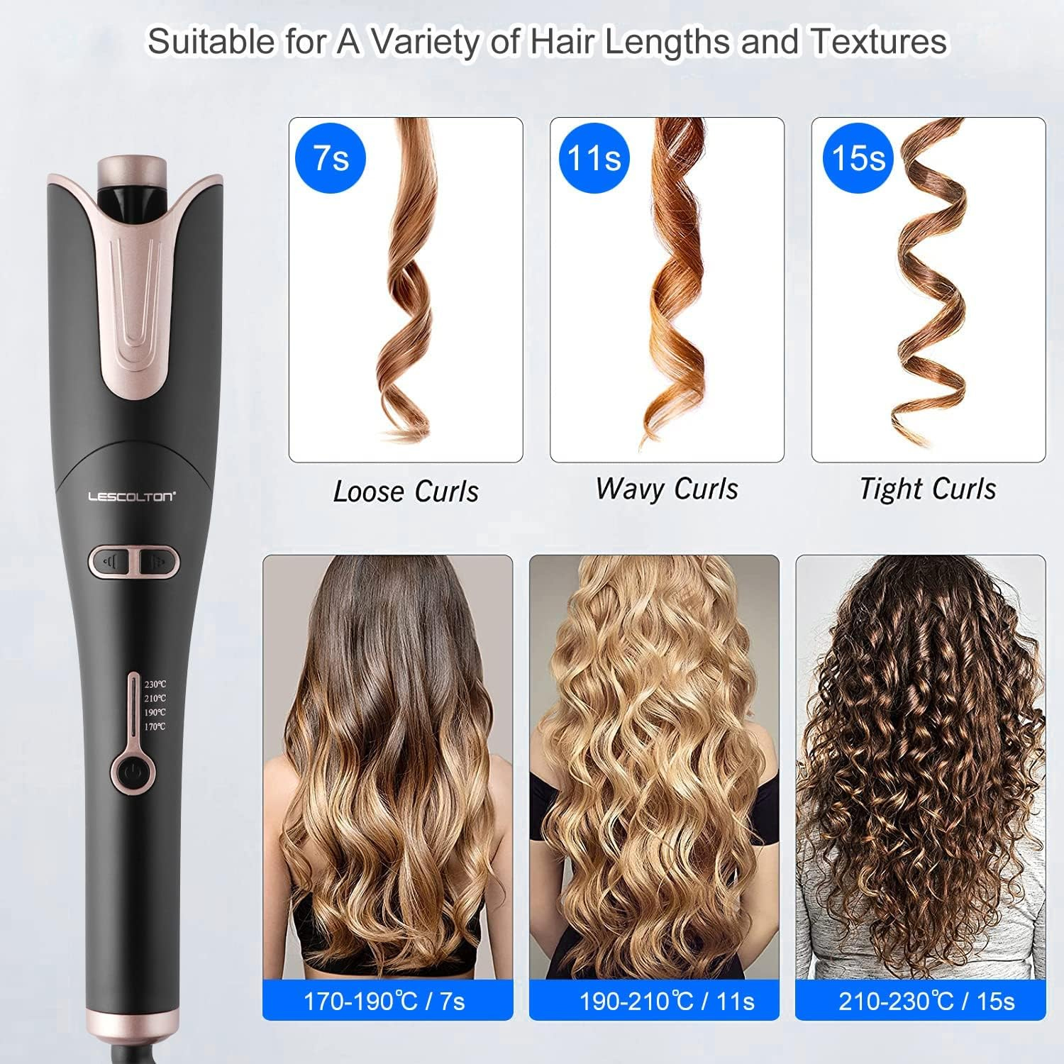 جهاز تمويج الشعر السريع