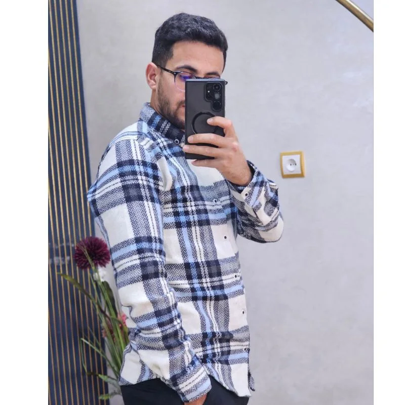 🧥 Chemise Homme – Style Moderne & Confort Absolu