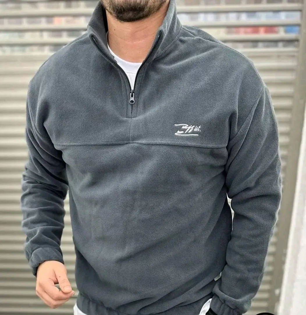 سويت فليس (Fleece) الأصلي للرجال - خليك دافئ و أنيق هاد الشتا، جودة عالية مضمونة و التوصيل مجاني