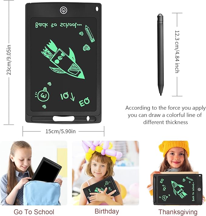 LCD لوحة الكترونية للكتابة والرسم