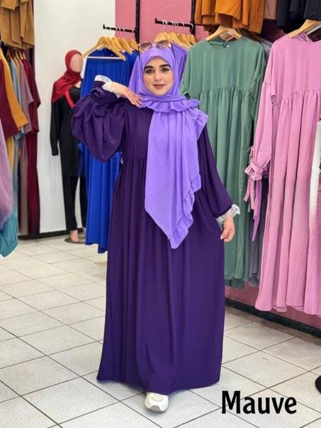 عباية اميرة مع فولار