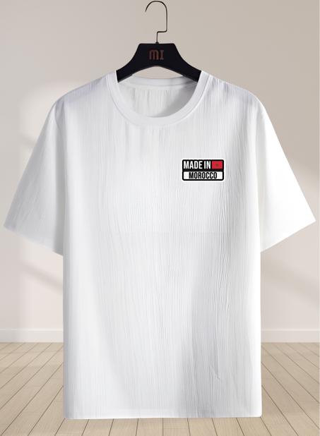 بالشاشية ESCOBAR : تيشرت أنيق بتصميم .