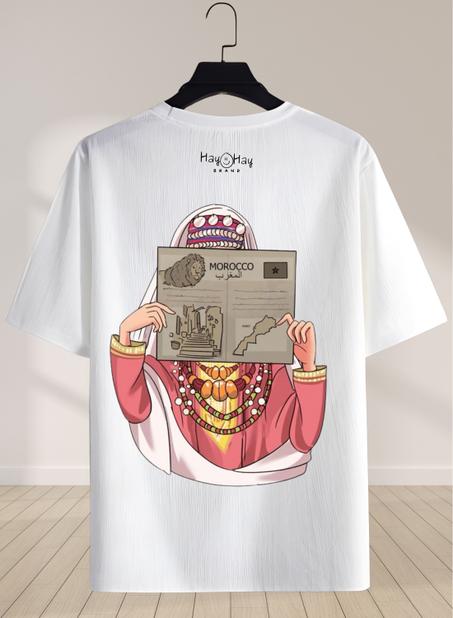 MOROCCO CULTURE  : تيشرت أنيق بتصميم