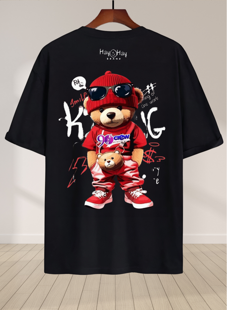 KING BEAR : تيشرت أنيق بتصميم