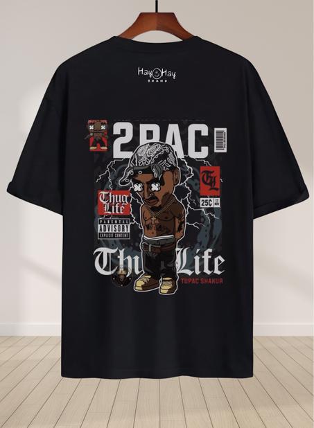 T-SHIRT 2PAC FROM STREET RAP DESIGN