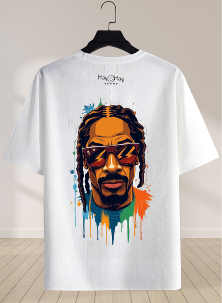 SNOP DOG    : تيشرت أنيق بتصميم    .