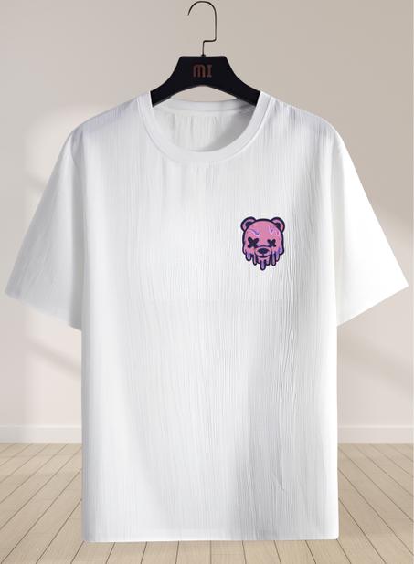 CHILL OUT تيشرت أنيق بتصميم الدب