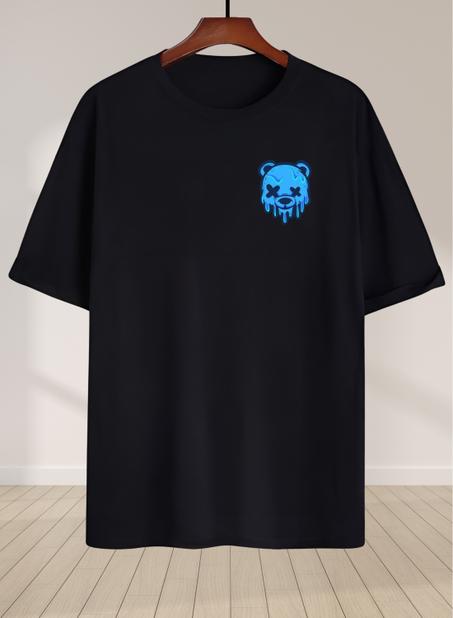 CRAZY BEAR تيشرت أنيق بتصميم