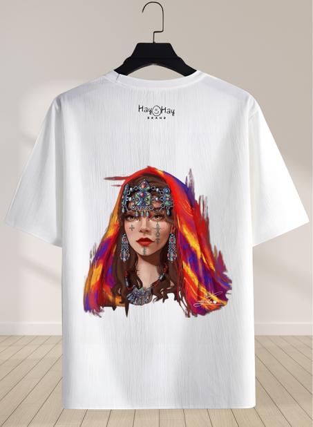 تيشرت أنيق بتصميم الطابع المغربي للمراة الامزيغية