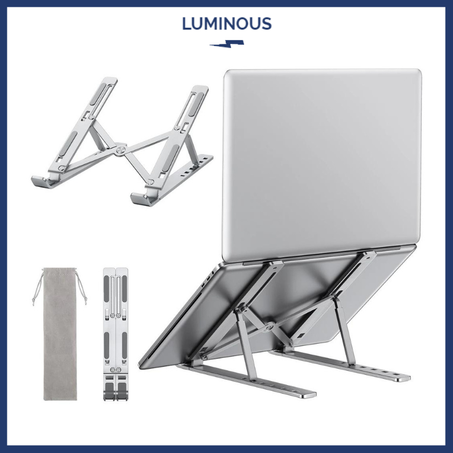 Support pour PC Portable Ventilé en Aluminium