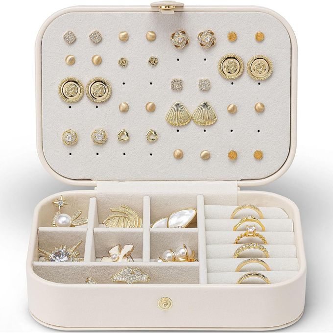 منظم المجوهرات الفاخر المحمول