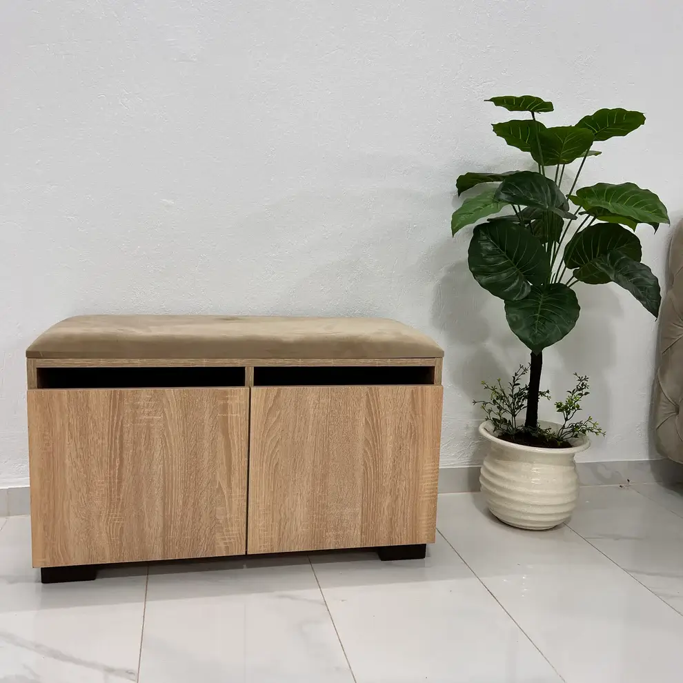 🪑👟 منظم أحذية مع مقعد | Meuble à Chaussures avec Banc