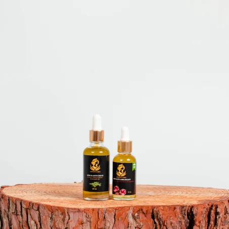Sérum Anti Chute+Sérum Éclaircissant