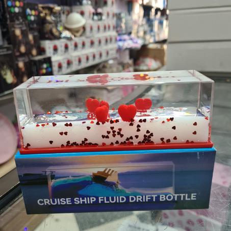 bouteilles a liquide flottant