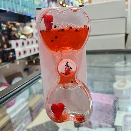 bouteilles a liquide flottant coeur