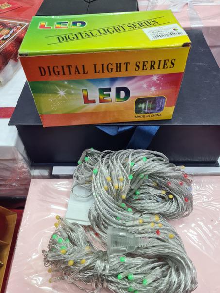 guirlande lumineuse rideaux 3x3 metres