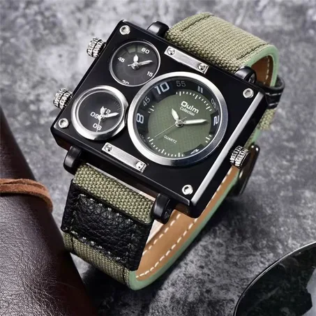Montre Avec Trois Cadrans | Steampunk-Universe