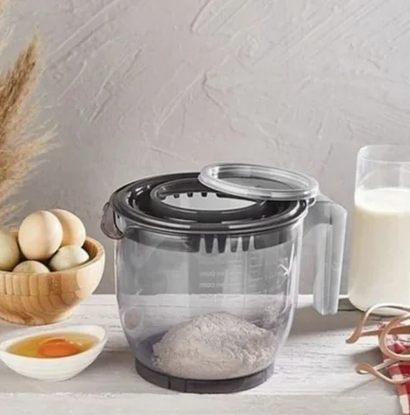 Bol mélangeur 2200 ml 3 en 1 avec couvercle
