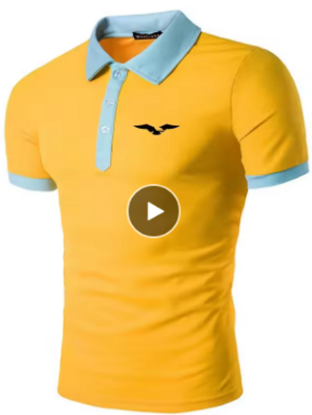 قمصان بولو كاجوال عصرية قمصان بولو بأكمام قصيرة للرجال