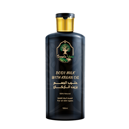 حلــــيب الجســــــــم بزيت الــــأركـــــــان