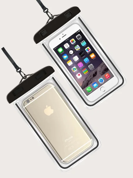 1pc Phone Clear Waterproof Bag