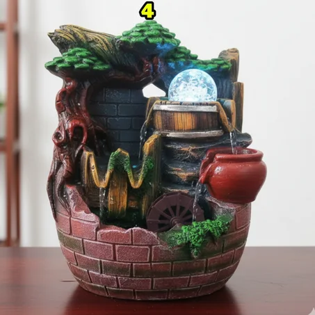 نافورة كهربائيه مضيئة