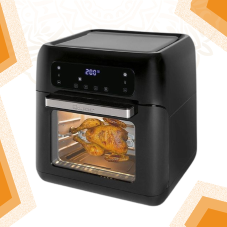 فرن وقلاية بدون زيت 4 في 1 متعددة الوظائف - FR 3747 H - أسود.