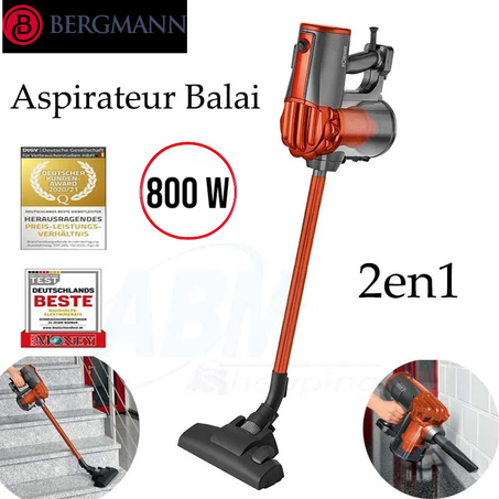 Aspirateur Balai Avec Technologie Éco-Cyclone 500mL 800W
