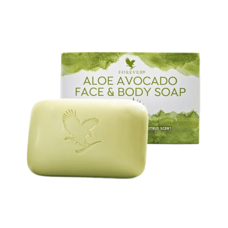 صابونة الألوفيرا والأفوكادو - Aloe Avocado Face & Body Soap