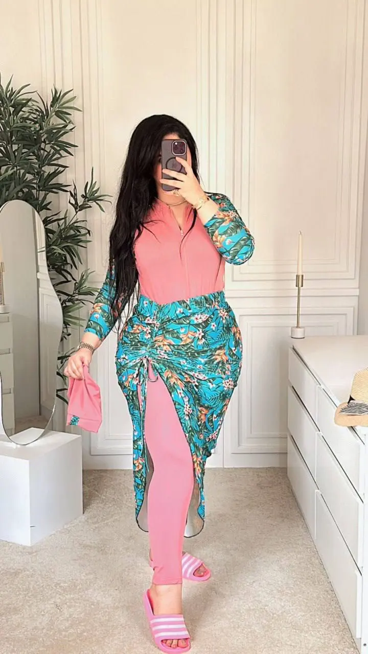 🌺 Borkini + bonnet + cache 🌺