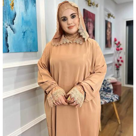 عباية الصلاة (بفولار متصل)
