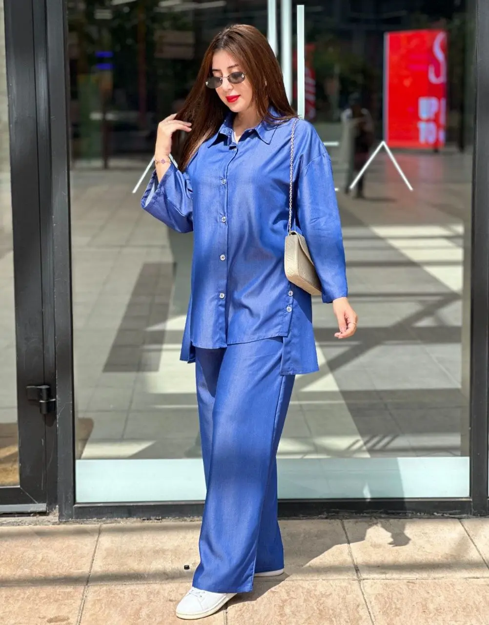 😍 Ensemble jeans oversize 👖