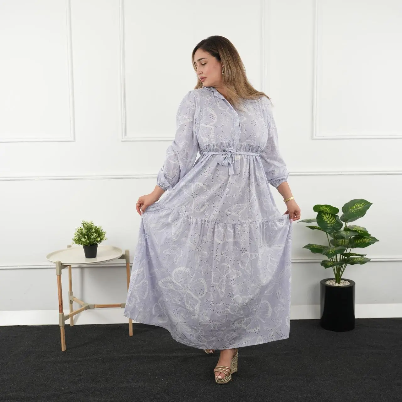 ROBE EN LIN 3