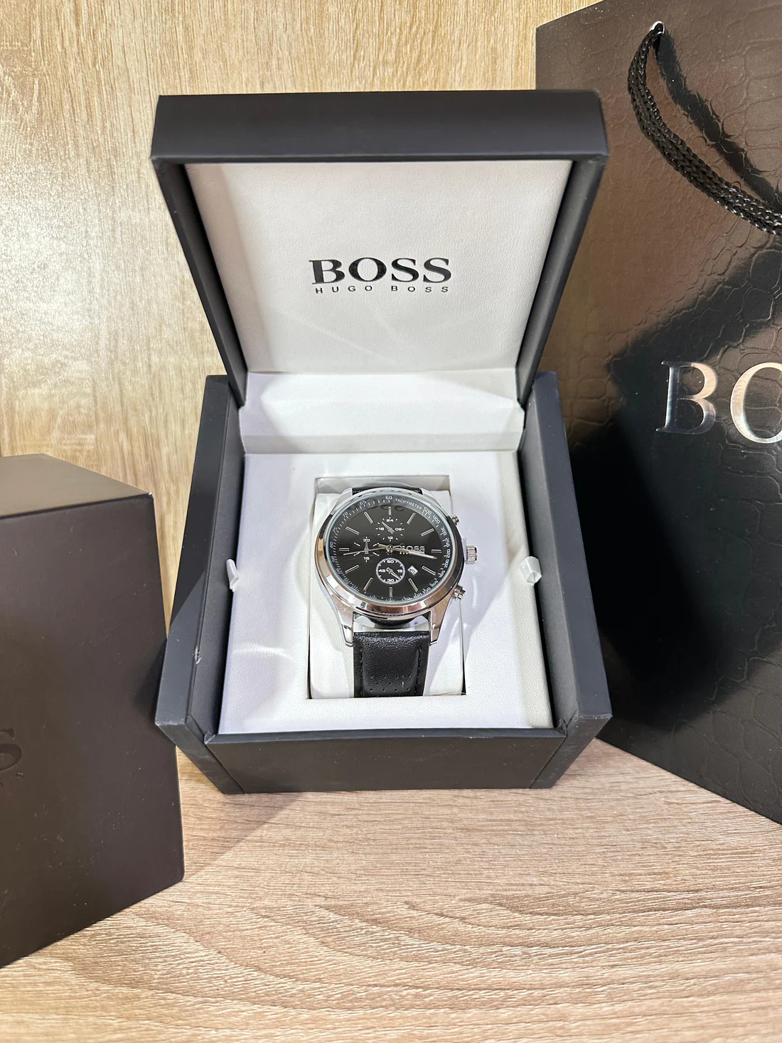 HUGO BOSS HOMMES NOIR COFFRET