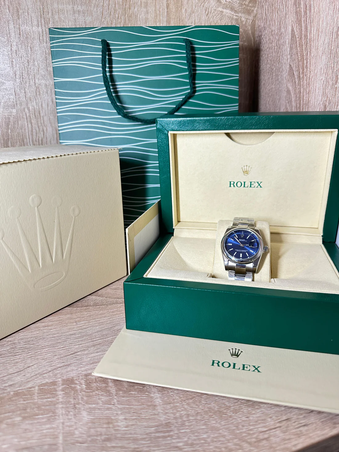 ROLEX 36MM COFFRET