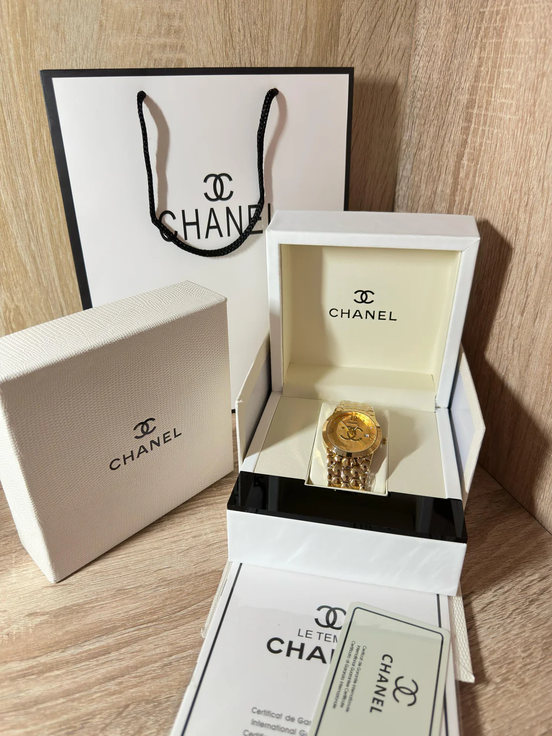 MONTRE CHANEL FEMMES FULL PACK