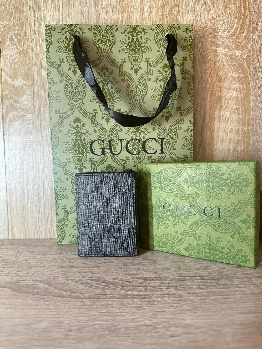 PORTE CARTE GUCCI NOIR