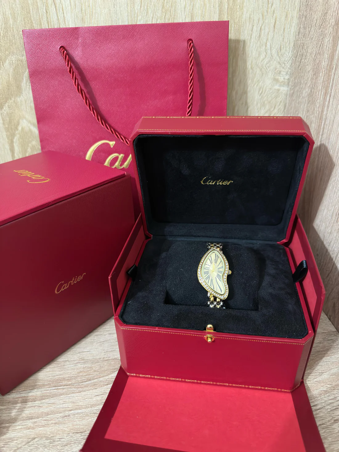 CARTIER CRASH FEMMES COFFRET