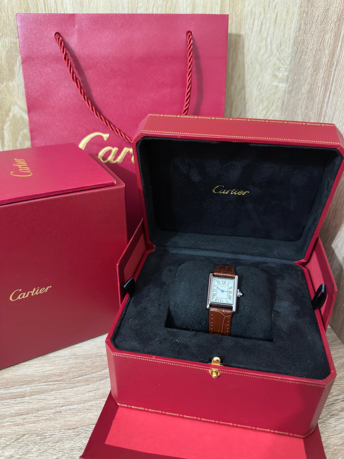 CARTIER CUIR COFFRET