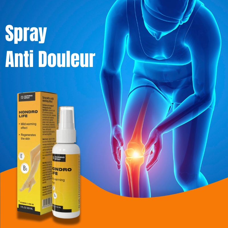 Hondrolife - Spray Anti Douleur (1 Acheté= 1 Offert)